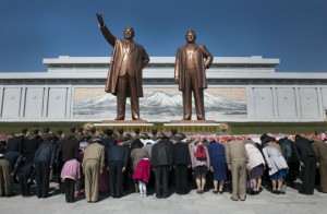 Severna Korea-statui